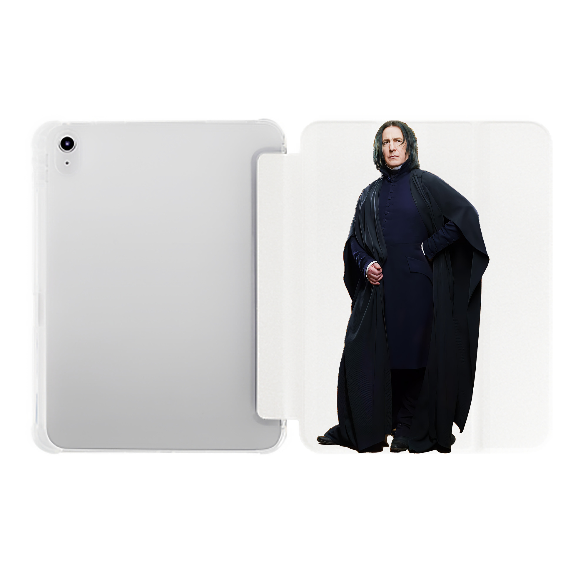 （画像用） Harry Potter ハリー・ポッターシリーズ IPad ケース ペン収納付き 三つ折りスタンド PUレザー×シリコン 対応機種9.5/10.5/10.9インチ